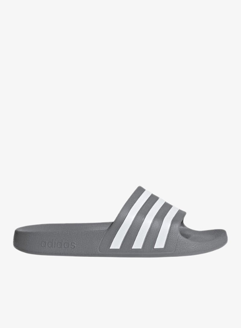 adidas Adilette Aqua Grey Sportswear Sandals/Slippers - Image 1