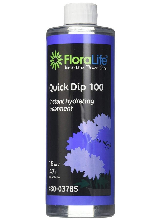 Floralife Smither Oasis Quick Dip 100 Instant Hydrating Treatment 16 Ounce  - Image 1
