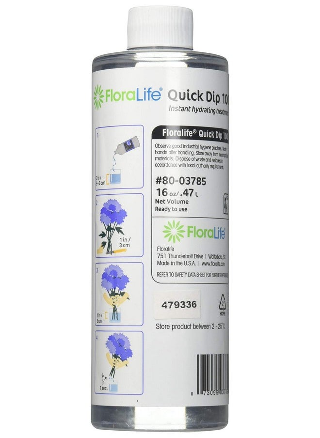 Floralife Smither Oasis Quick Dip 100 Instant Hydrating Treatment 16 Ounce  - Image 2