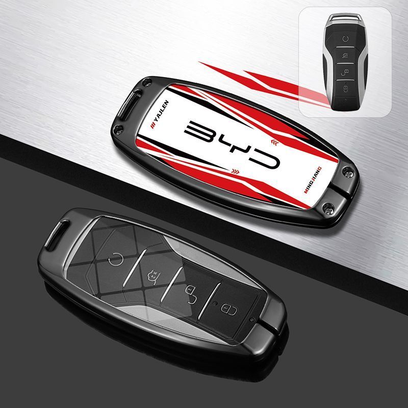 BYD Han Key Cover for 2023 Models - Compatible with Dolphin, Seagull, Song Pro, Yuan Plus, Tang, Qin Plus DMi, EV & Car Accessories - Image 1