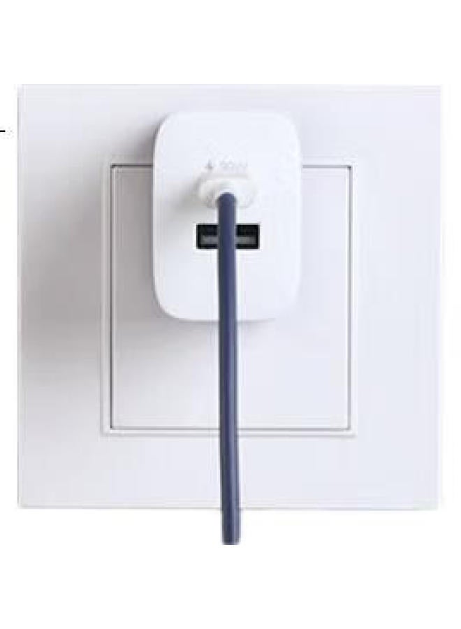 Zack, Apple Mfi Certified, Type-C Data Cable, Compatible With Iphone 12/11 Pro/Xs Max/Xr/Se2/8P/7, Fast Charging Cable For Ipad Tablets, Blue And White - Image 2