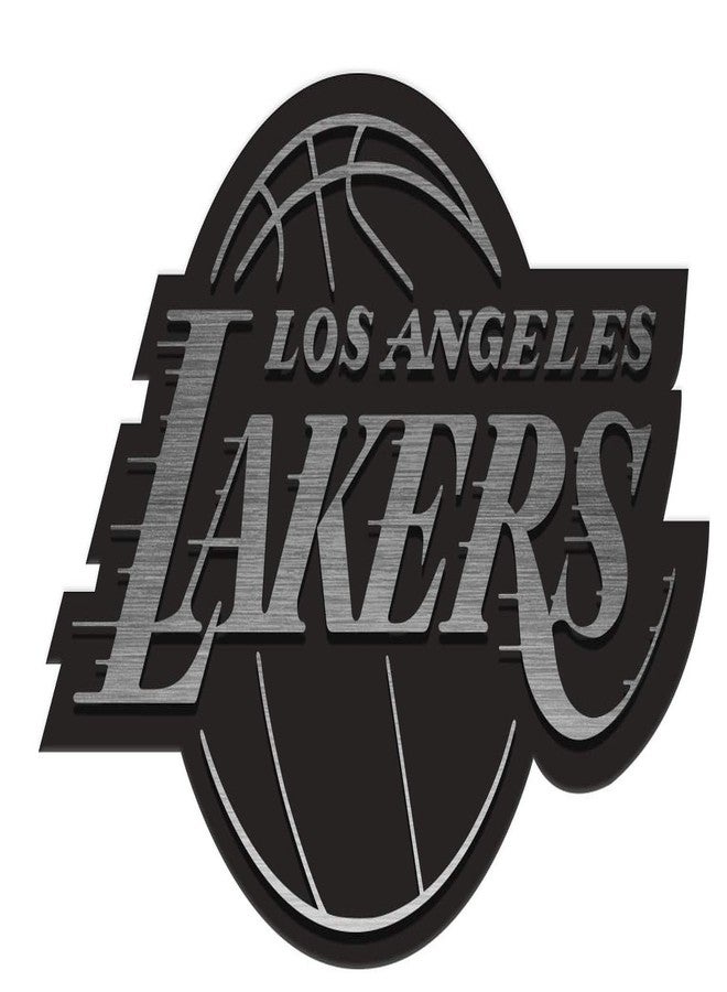 Rico AEM82001 Lakers Antique Nickel Auto Emblem, Multi