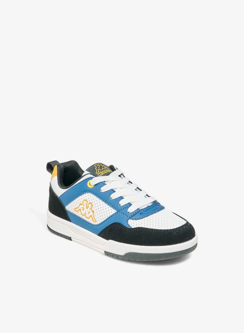 Kappa Boys' Panelled Lace-Up Sneakers