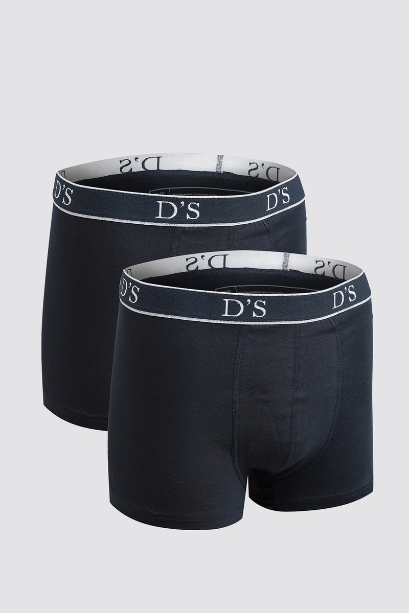 D'S DAMAT D'S Groom Navy Blue 2-Piece Boxer Set 4HC44ORTBS02 - Image 1