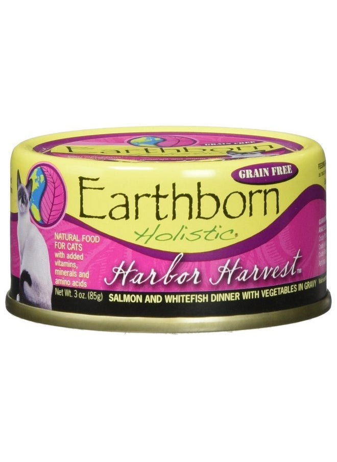 Earthborn Holistic - Earthborn Holistic Harbor Harvest Grain Free Canned Cat Food, 3 Oz, Case Of 24 - Image 1