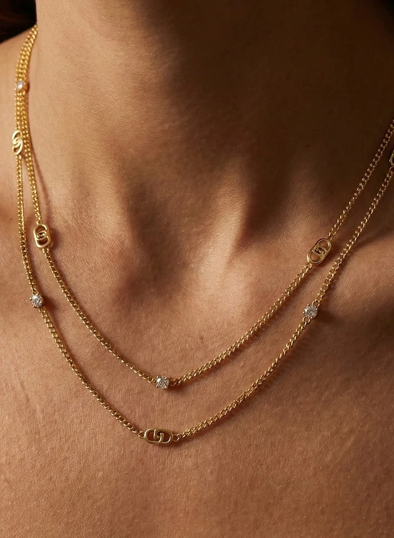 Liu Jo Liu Jo Floet XS Gold Necklace