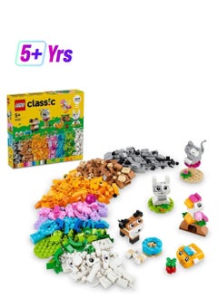 LEGO Lego Classic Creative Pets 11034 Building Blocks Toy Set (450 Pieces)  - Image 1