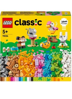 LEGO Lego Classic Creative Pets 11034 Building Blocks Toy Set (450 Pieces)  - Image 2