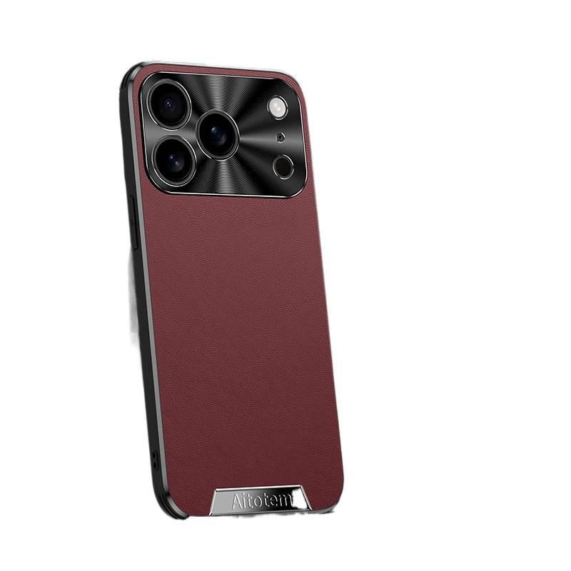 غطاء واقي، أزرق باللون الأزرق ملمس جلد، مقاوم للصدمات لـ iPhone 17 / 17 Air / 17 Pro / 17 Pro Max للاستخدام الشخصي للعائلة للتخزين العملي - Image 3