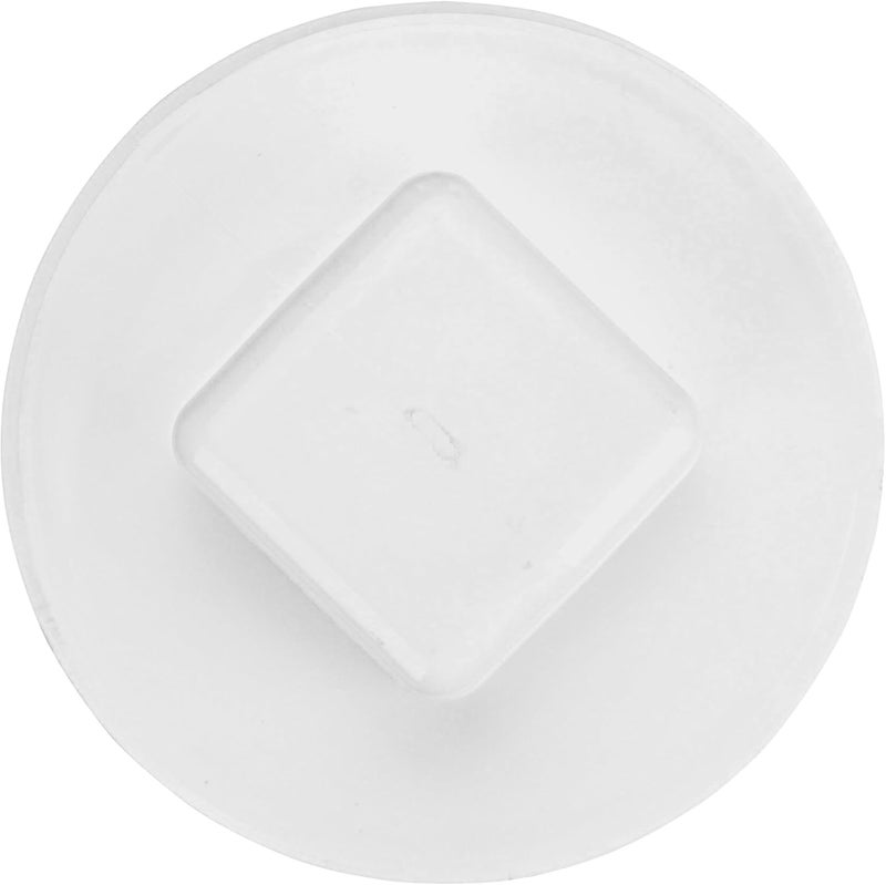 NDS 41P8 PVC S&D Cleanout Plug, with 4-Inch MPT Connection, Works with 4-Inch FPT drain fittings attached to Sewer and Drain Pipe, White - Image 5