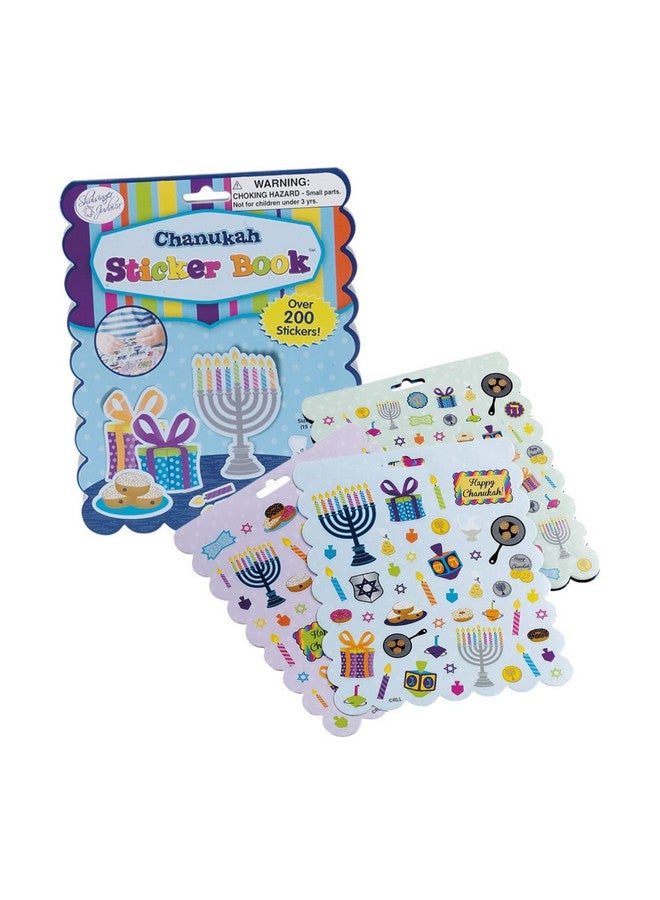Rite Lite Hanukkah Sticker Book - Jewish Holiday Stickers - Over 200! Party Favors Gifts Decorations for Scrapbooks, Planners, and Rewards Chanukah Arts and Crafts for Endless Hours of Fun! - Image 1
