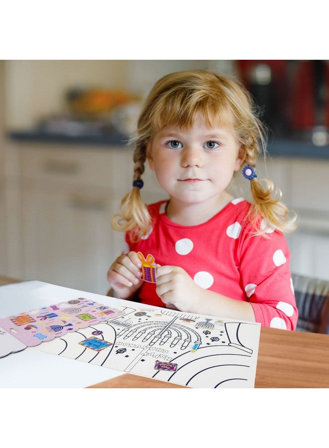 Rite Lite Hanukkah Sticker Book - Jewish Holiday Stickers - Over 200! Party Favors Gifts Decorations for Scrapbooks, Planners, and Rewards Chanukah Arts and Crafts for Endless Hours of Fun! - Image 4