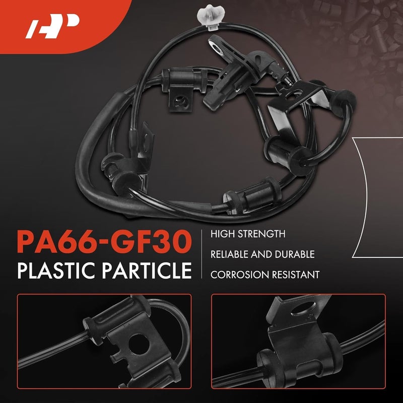 A-Premium مجموعة مستشعر سرعة العجلات ABS من A-Premium لكيا سبورتاج 2011-2016 FWD - 4 قطع أمامية وخلفية - Image 4