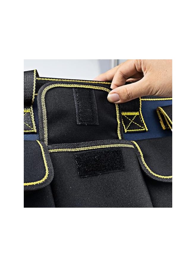 PROMASS promass 36 * 20 * 25cm Tool Storage Bag, Electrician Portable Tool Bag, Medium Tool Storage Bag, Hand/Power Tool Storage Bag, Strapless, Large Capacity, 1680d Oxford Cloth Waterproof (14 Inches)  - Image 5