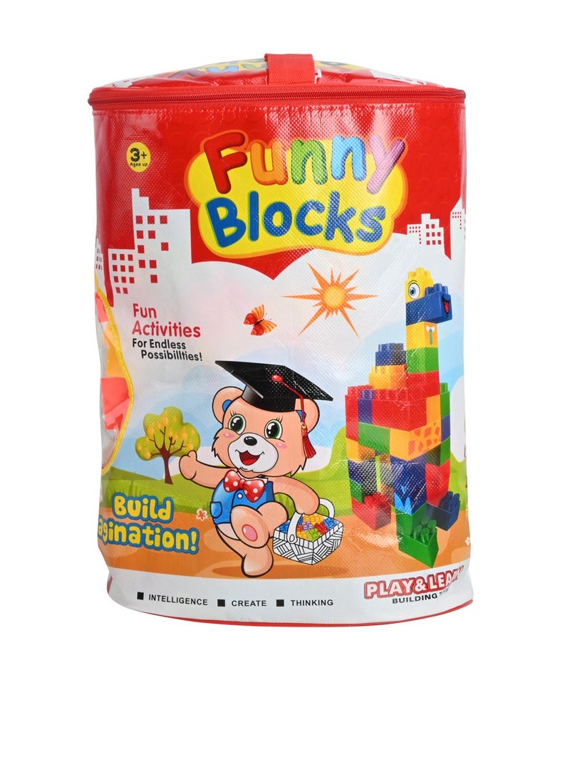 فاميلي مكعبات بناء 58 قطعة  22-2857430 - Image 3