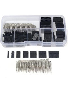 The Bros 310PCS 2.54mm Male Female Dupont Wire Jumper and Female(1Pin 2Pin 3Pin 4Pin 5Pin 6Pin 8pin) Header Connector Housing Assortment Kit + Plastic Box 