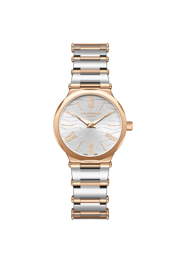 Lee Cooper Lee Cooper Women's Watch, Analog Display and Metal Strap - LC08000.530, Two Tone  - Image 1