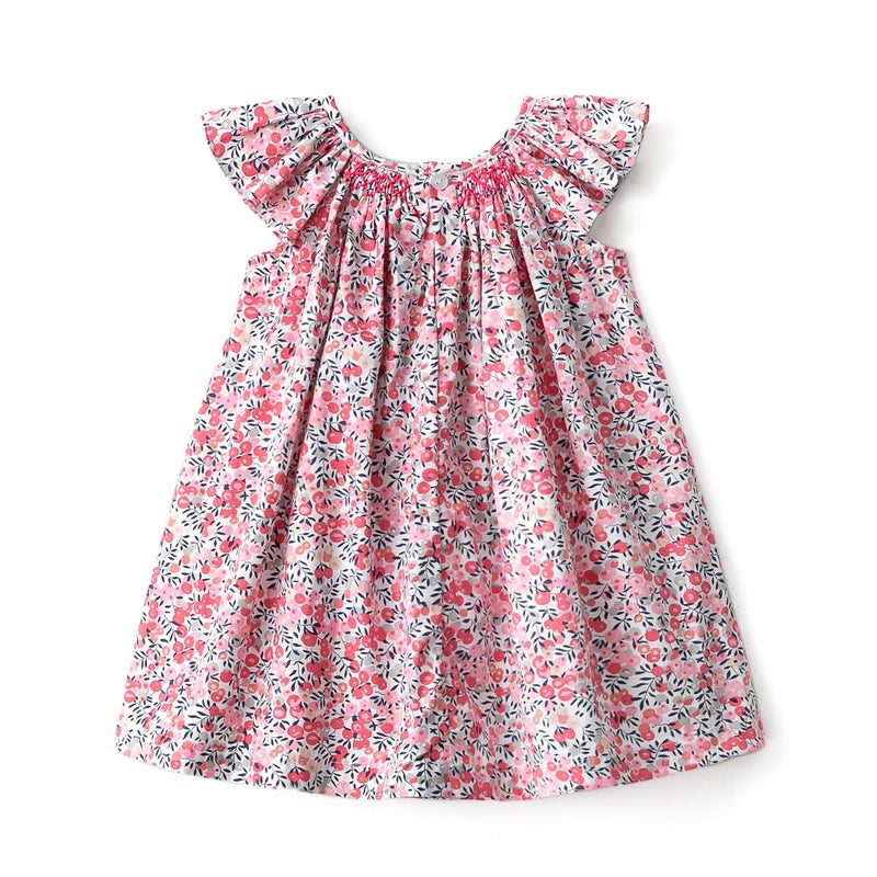 Simplee kids Baby Girls Summer Casual Dresses Toddler Floral Print Sundress Princess Dress for 6 Years - Image 3