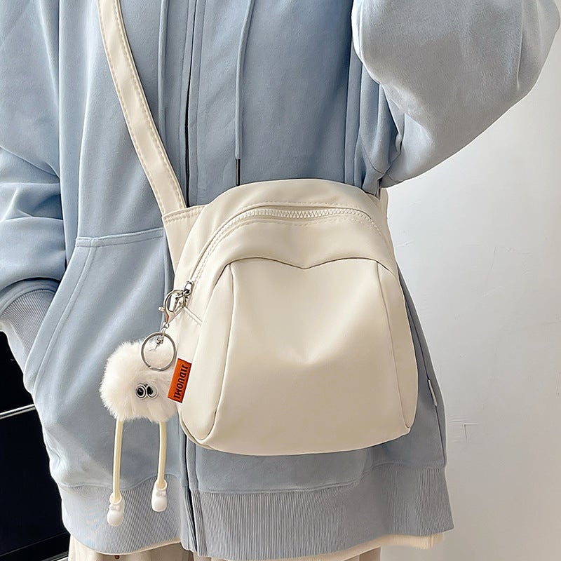 Lightweight Nylon Cloth Chest Bag 2024 Popular New Trendy Shell Bag Canvas Versatile Casual Shoulder Crossbody Bag - Image 4