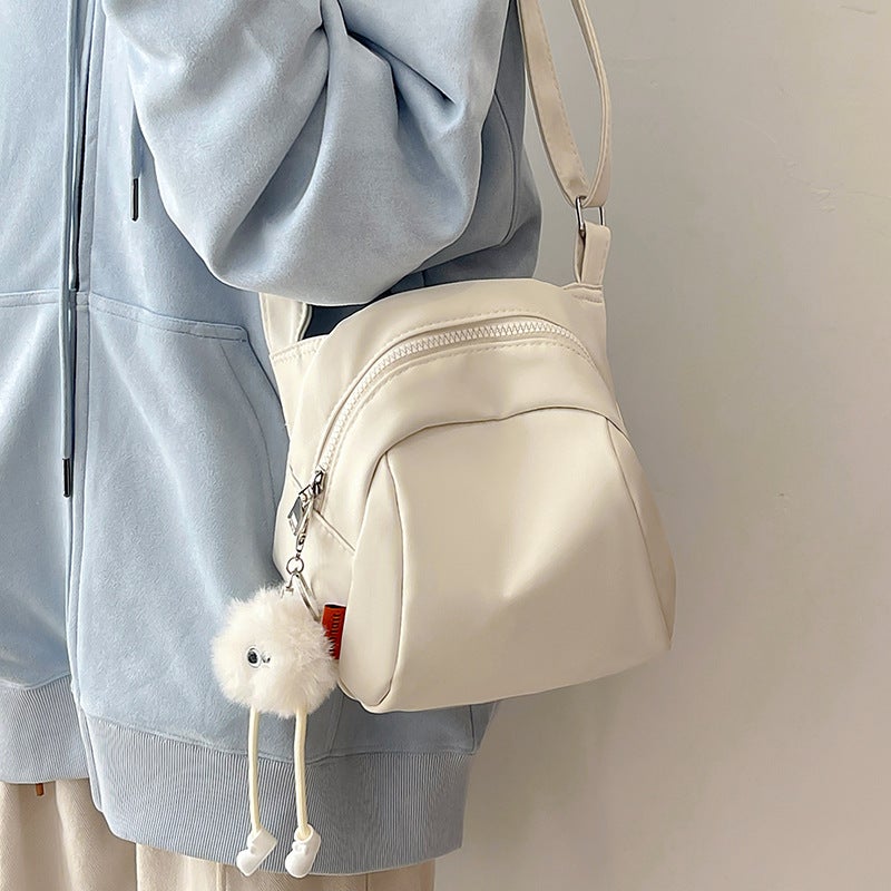 Lightweight Nylon Cloth Chest Bag 2024 Popular New Trendy Shell Bag Canvas Versatile Casual Shoulder Crossbody Bag - Image 2