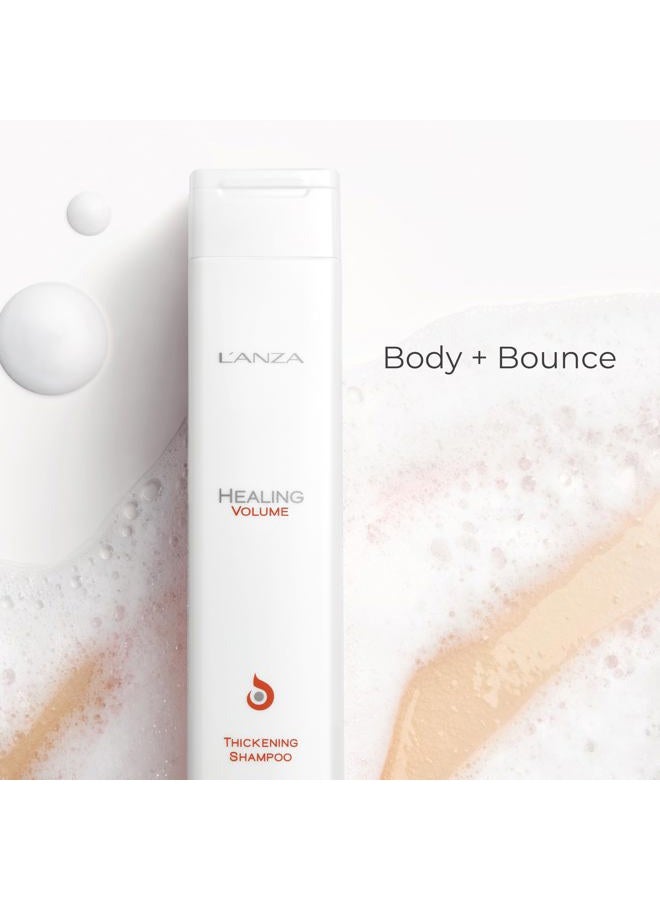 LANZA Healing Volume Thickening Shampoo, Boosts Shine, Volume, and Thickness for Fine and Flat Hair, Rich with Bamboo Bodifying Complex and Keratin (10.1 Fl Oz) - Image 3