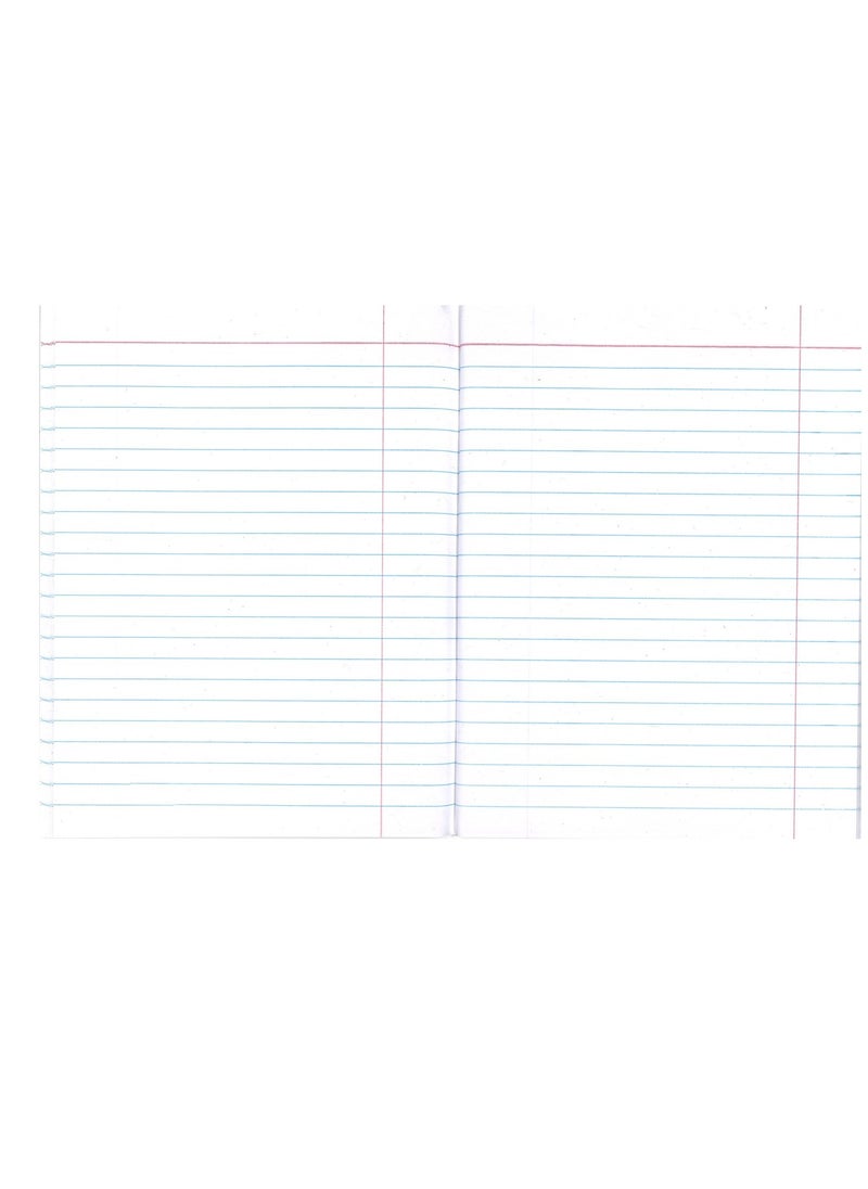 Psi - Single Lined Exercise Notebook With Right Margin 160 Pages A5 Size - Image 1