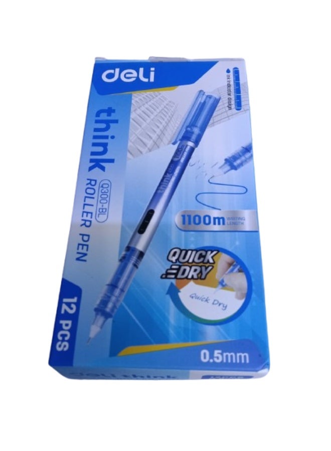 ديلي قلم حبر جاف Deli-EQ300-BL - Image 1