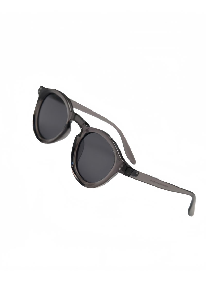 Unisex round frame sunglasses, unisex, UV400 protective women's sunglasses, fashionable decorative glasses, driving, outdoor, party, street photography - Image 2