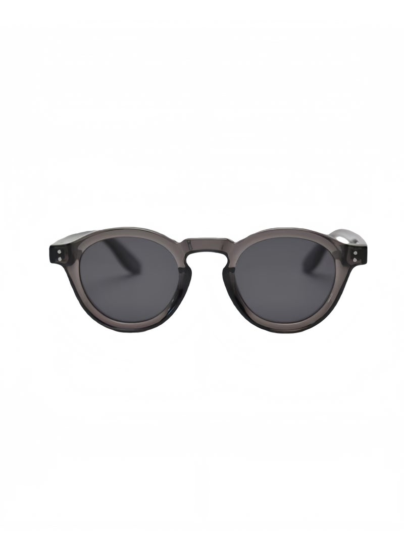Unisex round frame sunglasses, unisex, UV400 protective women's sunglasses, fashionable decorative glasses, driving, outdoor, party, street photography - Image 4