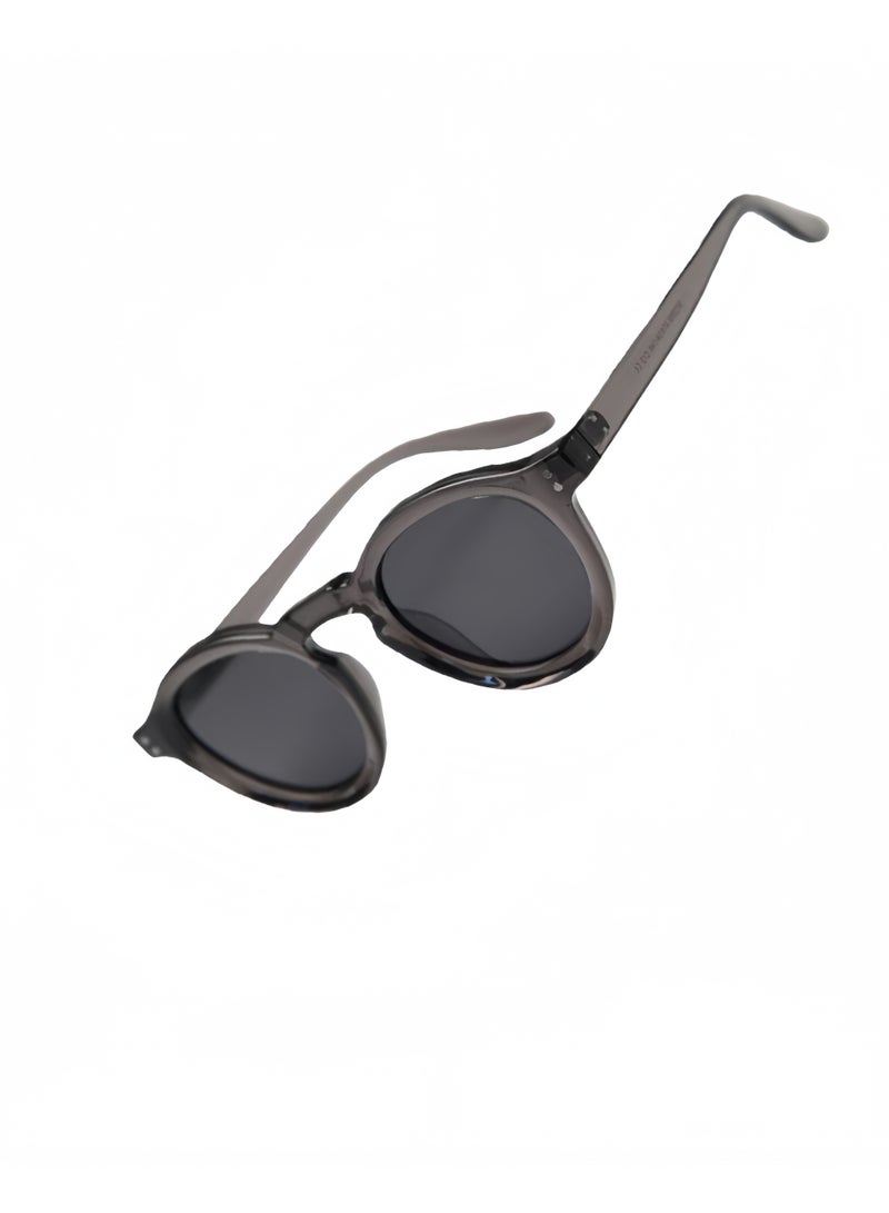 Unisex round frame sunglasses, unisex, UV400 protective women's sunglasses, fashionable decorative glasses, driving, outdoor, party, street photography - Image 3