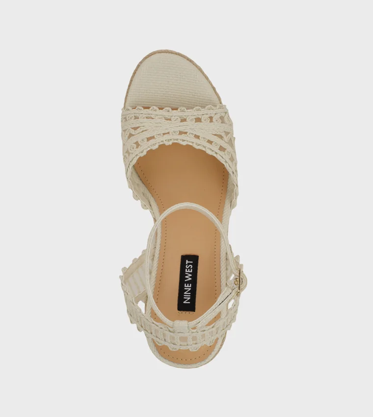Nine West  WNHANX2 IVORY Women Wedges for Women | Best Price UAE