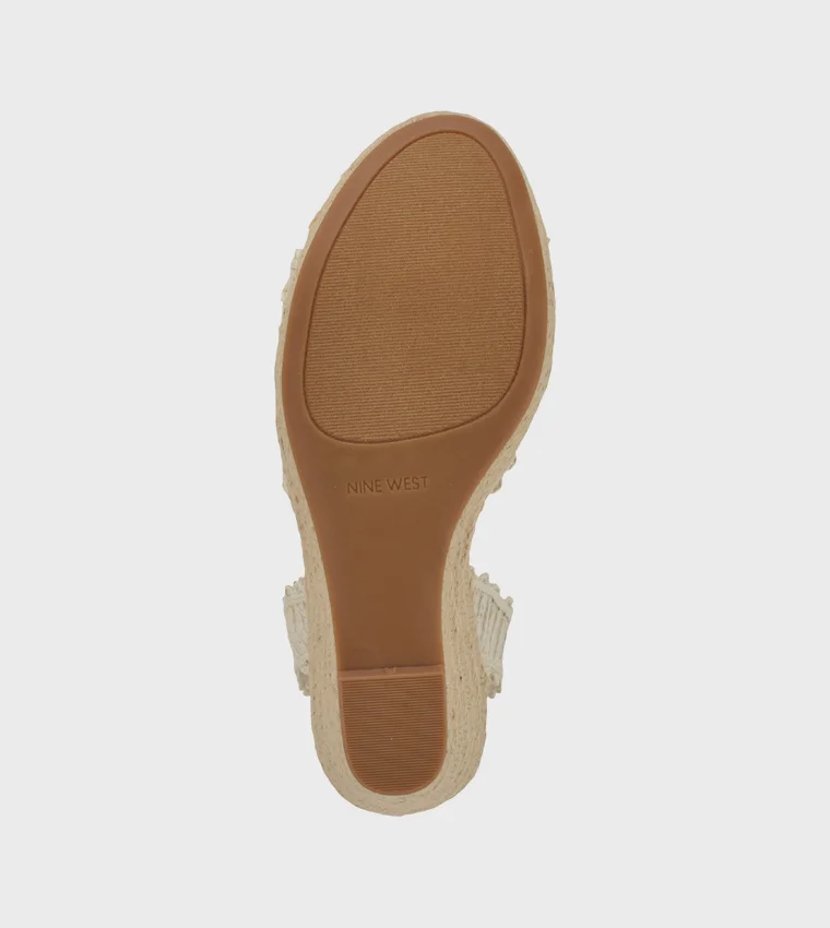 ناين ويست WNHANX2 IVORY Women Wedges