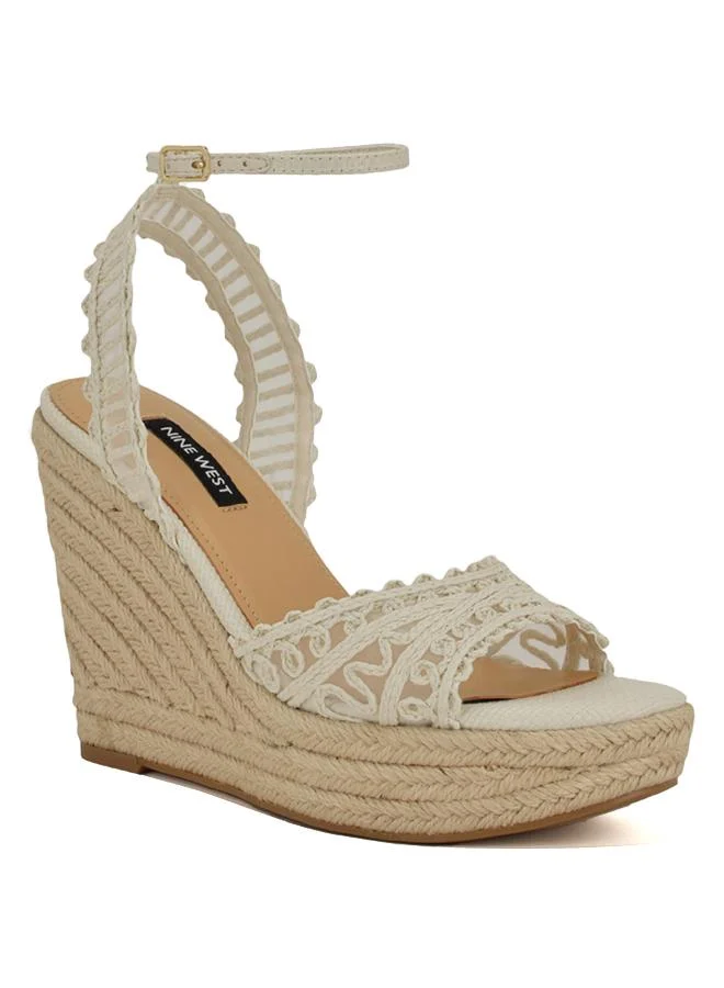 ناين ويست NINEWEST WNHANX2 SANDALS IVORY
