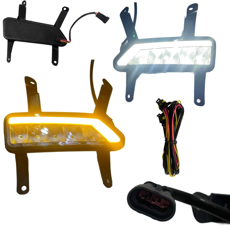 KD K D Fog Lamp Set For Mahindra XUV 700 With Wiring (PAIR) 2021-NOW - Image 5