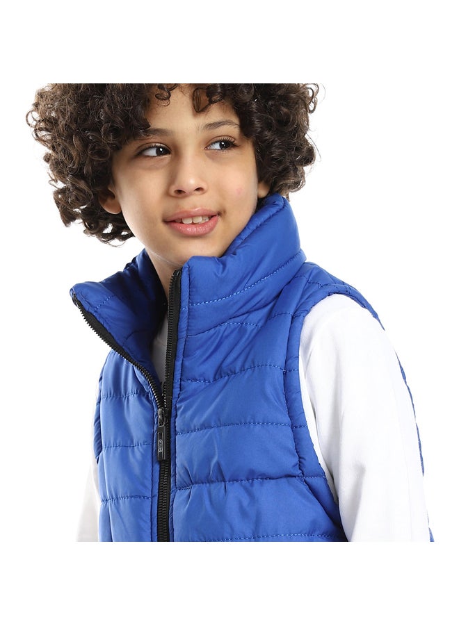 Andora - Sleeveless Zipper Closure Boys Vest - Image 1