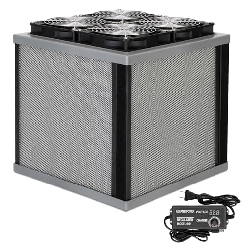 WOUDY 3Pro Air Purifier for Large Homes up to 3400ft² - CADR 440cfm, Detachable & Portable - Fits in 20" Suitcase - Image 1