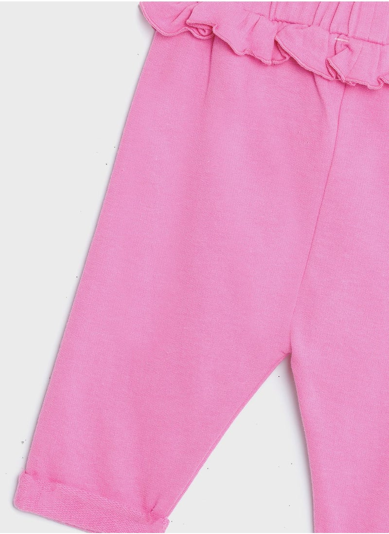 Cheekee Munkee - Infant Frilled Waist Trousers - Image 1