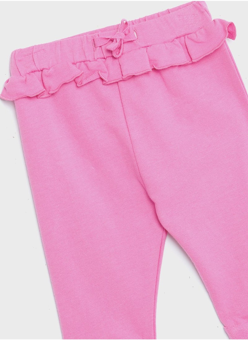 Cheekee Munkee - Infant Frilled Waist Trousers - Image 1