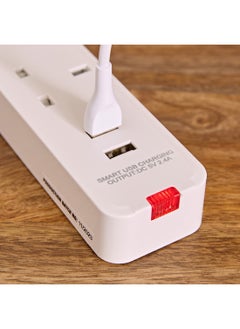 OSHTRACO 3 Way UK Type Extension Cord 22 x 8 cm  - Image 3