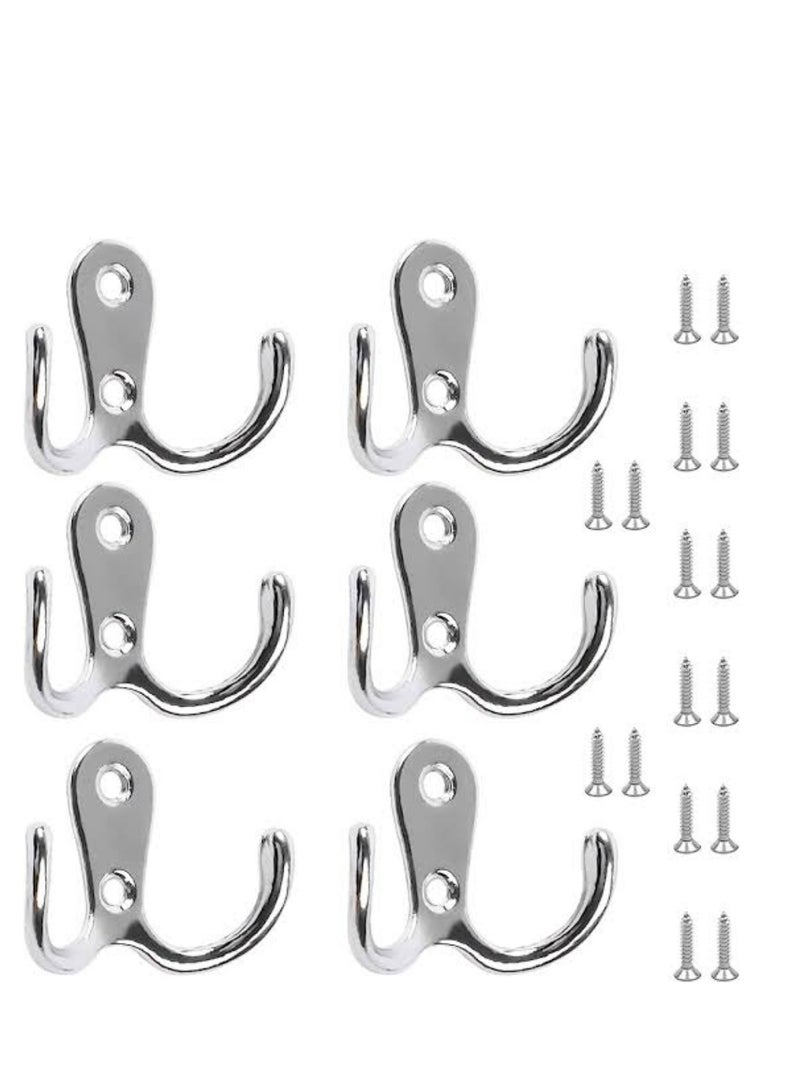 KNP KNP Wall-Mounted Coat Hook/Robe Hook is a durable and stylish hanging solution for coats, robes, hats, towels, and accessories. 