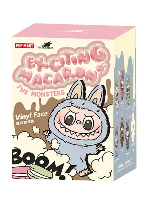 Labubu The Monsters - Tasty Macarons Vinyl Face Blind Box Random  Design - SINGLE BOX (1PC only)