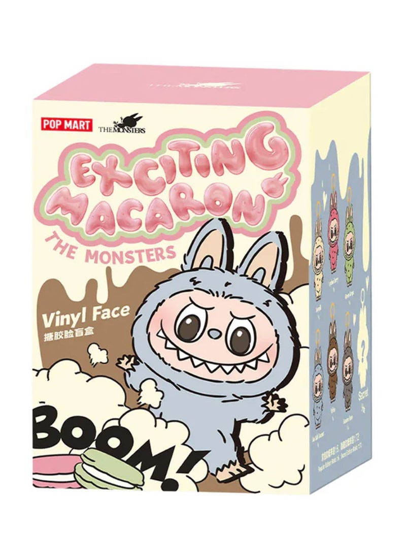 POP MART - Labubu The Monsters - Tasty Macarons Vinyl Face Blind Box Random  Design - SINGLE BOX (1PC only) - Image 1