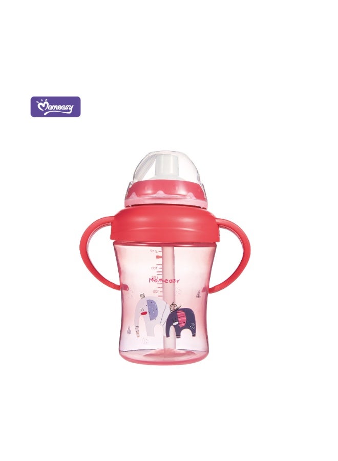 Momeasy 210ml Training Cup with Handle (Soft Straw)