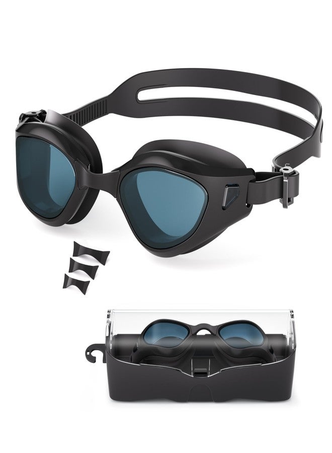 Wildley Swim Goggles Adult, Anti-Fog Pool Swimming Goggles for Men Women Youth, Leak Proof HD Clear Lens Water Goggles with UV Protection - Image 1