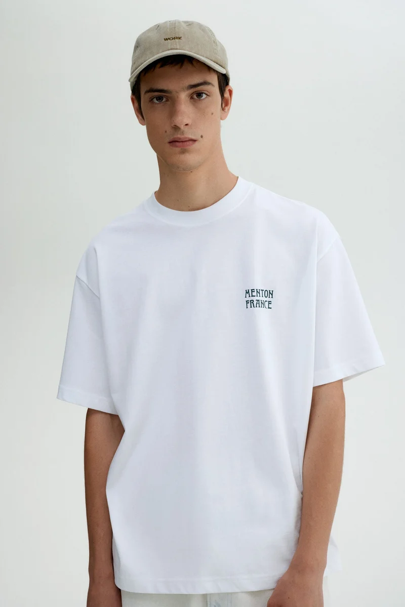 H&M Relaxed Fit Cotton T-shirt