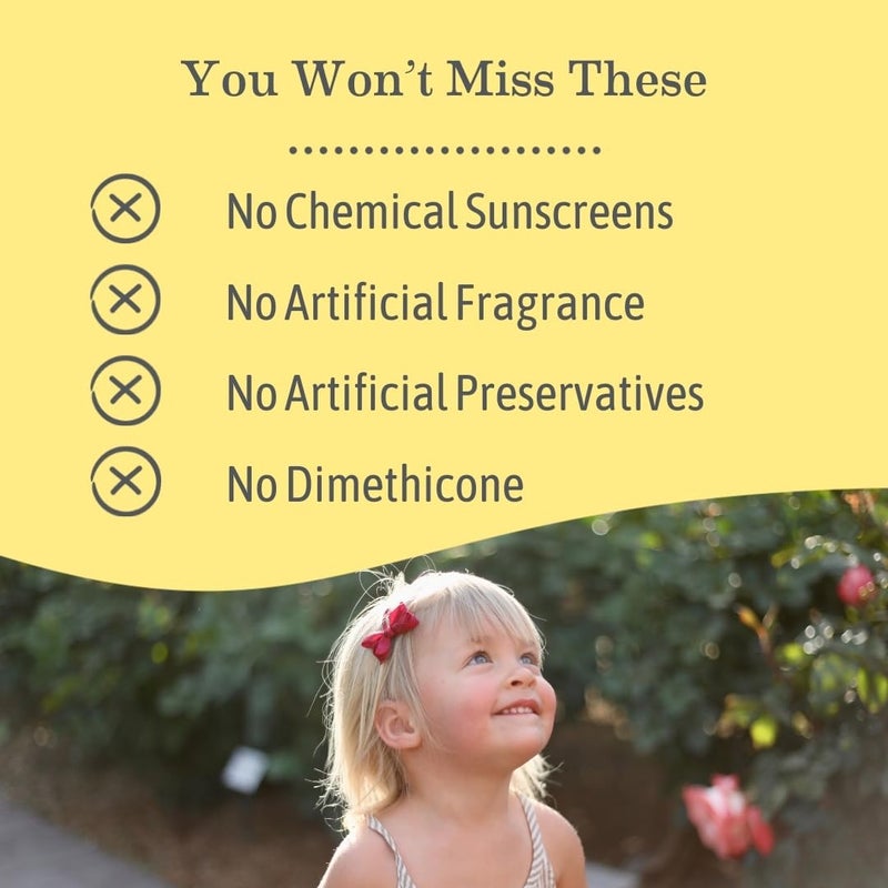 Earth Mama Baby Face Mineral Sunscreen Stick SPF 40 | Non-Nano Zinc, Natural Water Resistant Sun Cream for Babies, Kids & Adults 0.74-Ounce, 3-Pack - Image 3