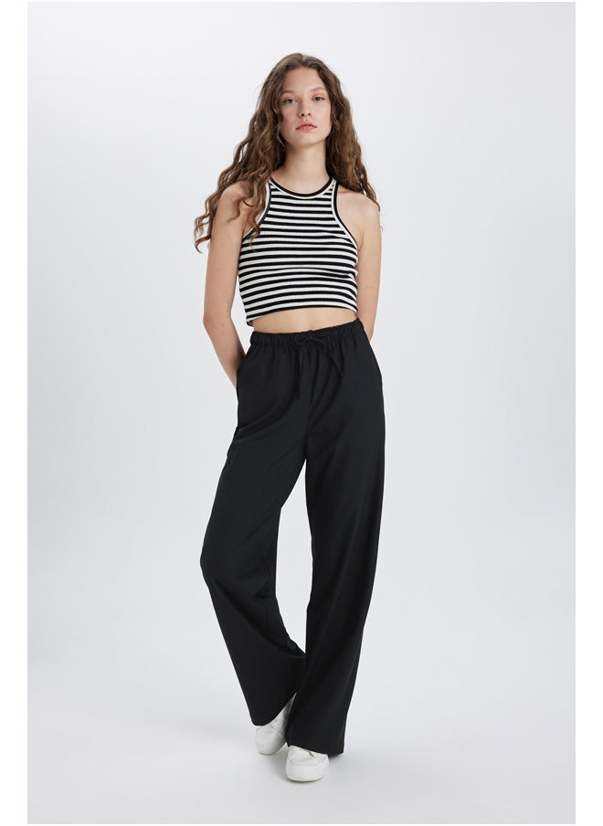 DeFacto Woman Wide Leg Woven Trousers  - Image 3