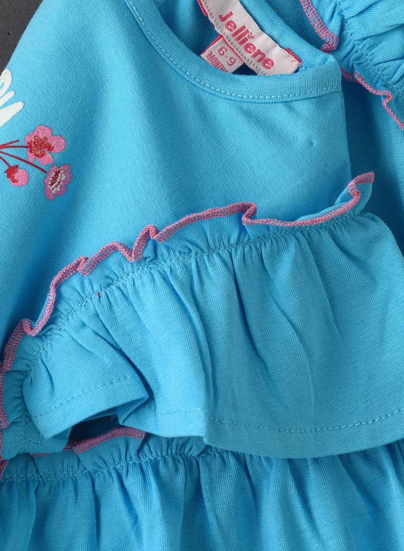 Jelliene Knit t-shirt with print