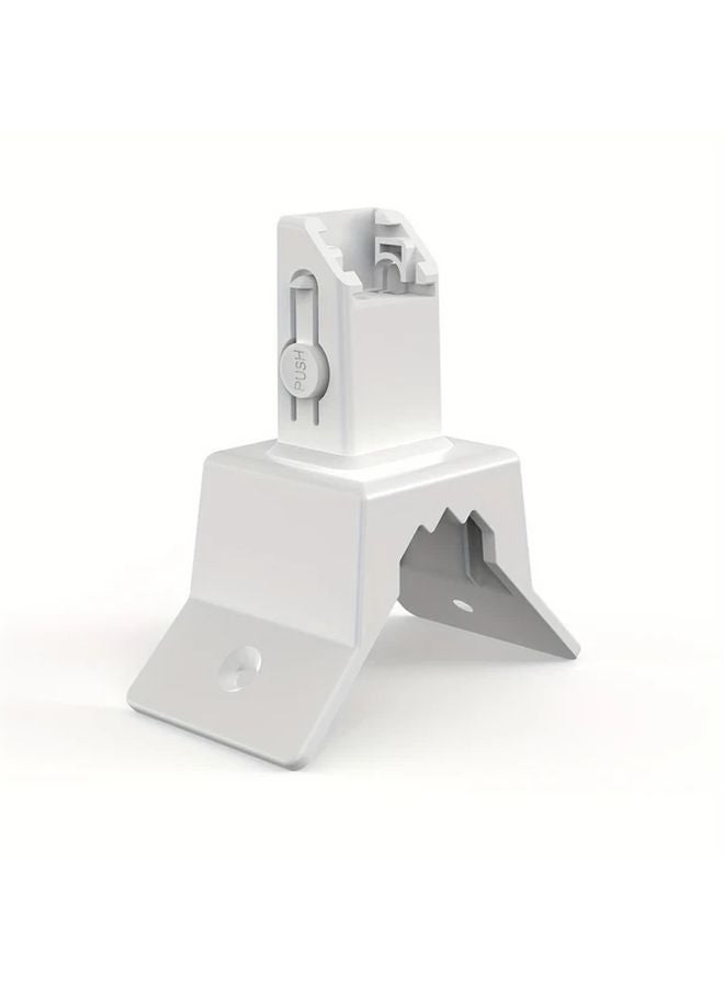 حامل الحائط الأبيض لكاميرا Eufy Security SoloCam S340 الشمسية بزاوية 90 درجة - Image 2