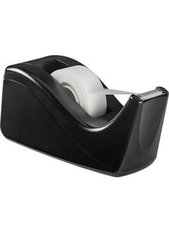 Generic Scotch Desktop Tape Dispenser with 1 Roll of Tape, Black Two-Tone  - Image 1